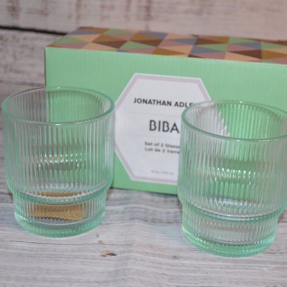 Jonathan Adler Dining Jonathan Adler Ribbed Biba Drinking Glasses